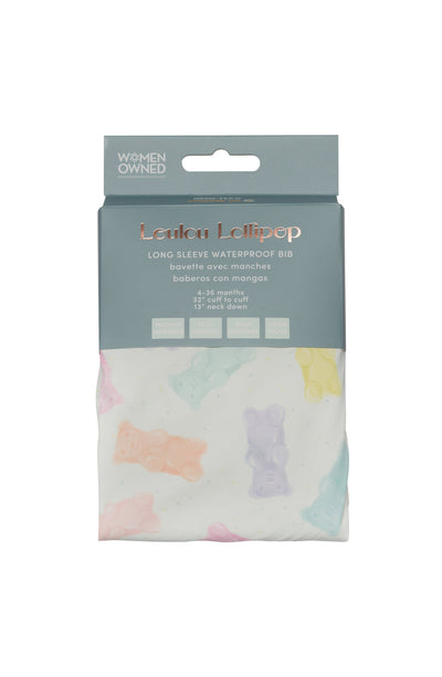 Long Sleeve Waterproof Bib - Gummy Bears - Twinkle Twinkle Little One