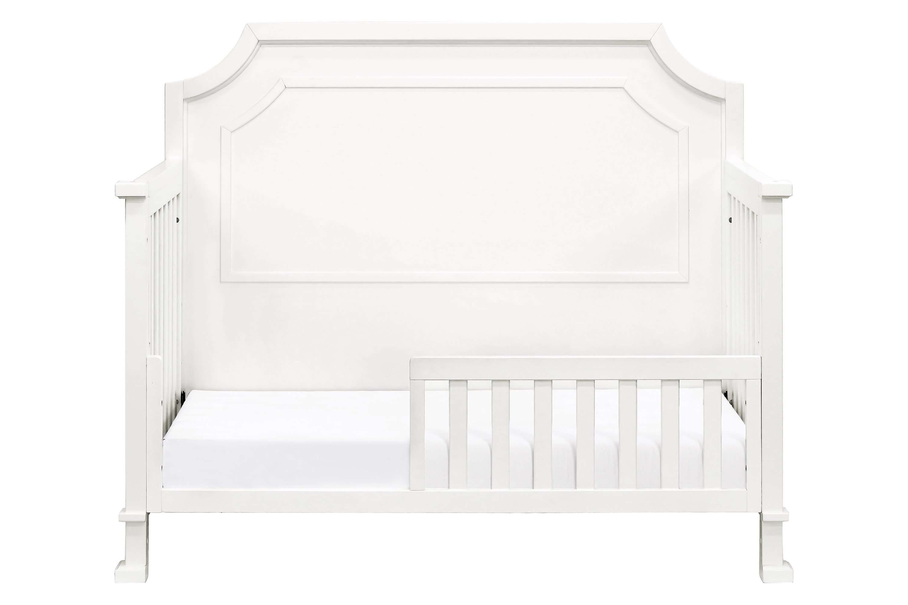 Emma Regency 4-in-1 Convertible Crib - Warm White - Twinkle Twinkle Little One