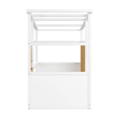 Babyletto Palma Mid-Century House Montessori-Inspired Twin Bed