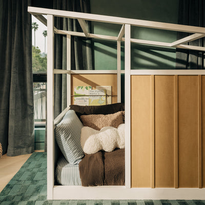 Babyletto Palma Mid-Century House Montessori-Inspired Twin Bed