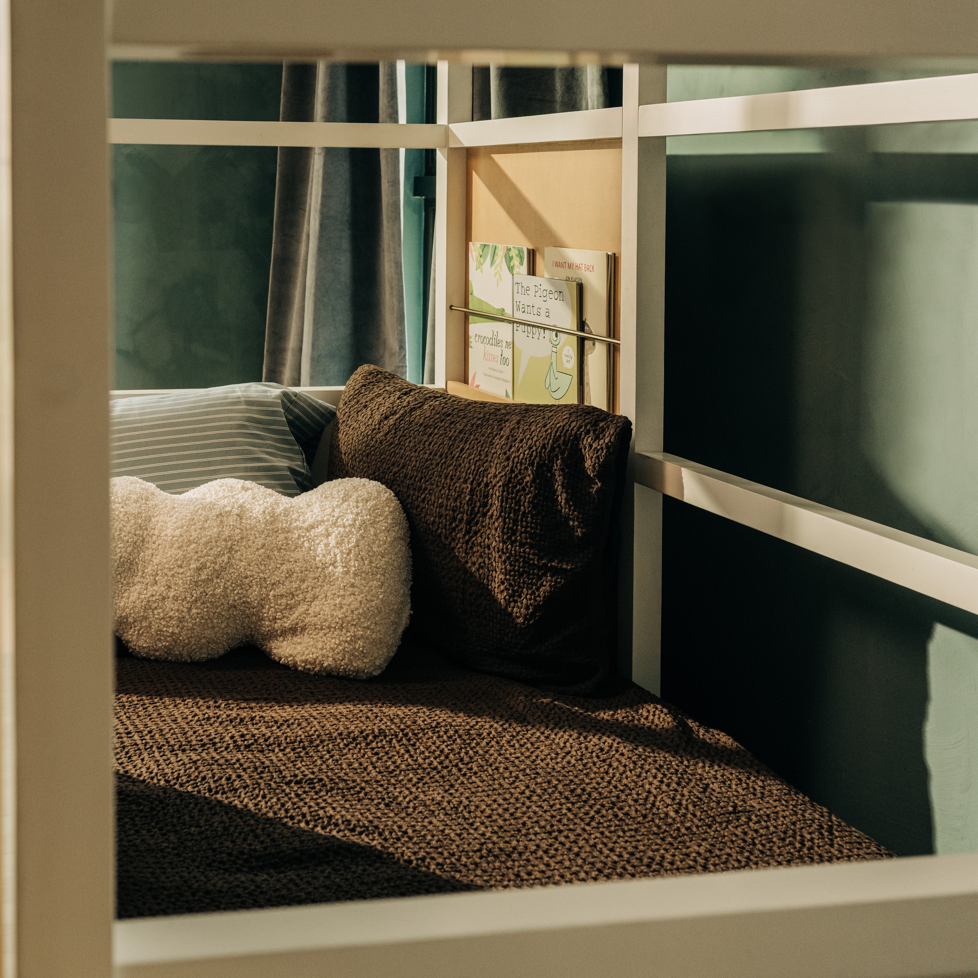 Babyletto Palma Mid-Century House Montessori-Inspired Twin Bed