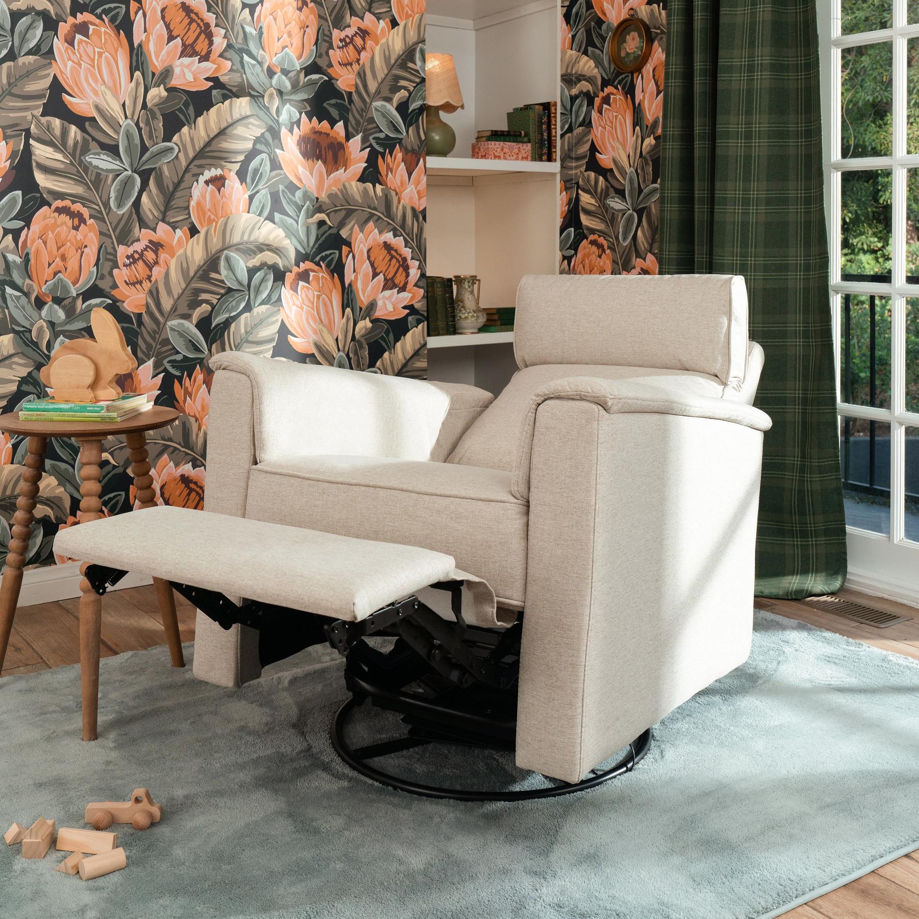 Namesake Willa Plus Power Glider Recliner + Power Headrest
