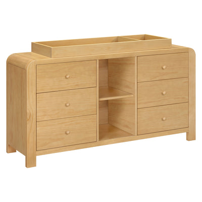 Babyletto TipToe 6-Drawer Extra Wide Dresser with Cubbies (62")
