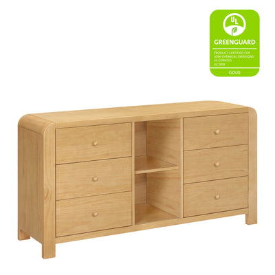 Babyletto TipToe 6-Drawer Extra Wide Dresser with Cubbies (62")