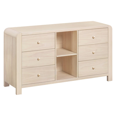 Babyletto TipToe 6-Drawer Extra Wide Dresser with Cubbies (62")