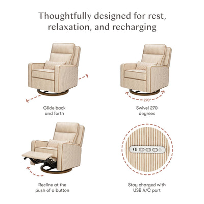 Nate Berkus x Babyletto Sigi Pro Power Recliner