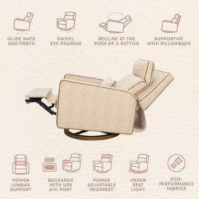 Nate Berkus x Babyletto Sigi Pro Power Recliner