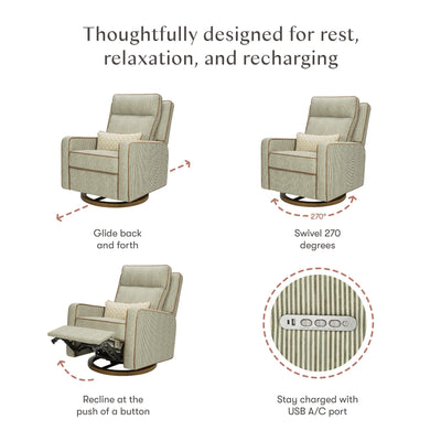 Nate Berkus x Babyletto Sigi Pro Power Recliner