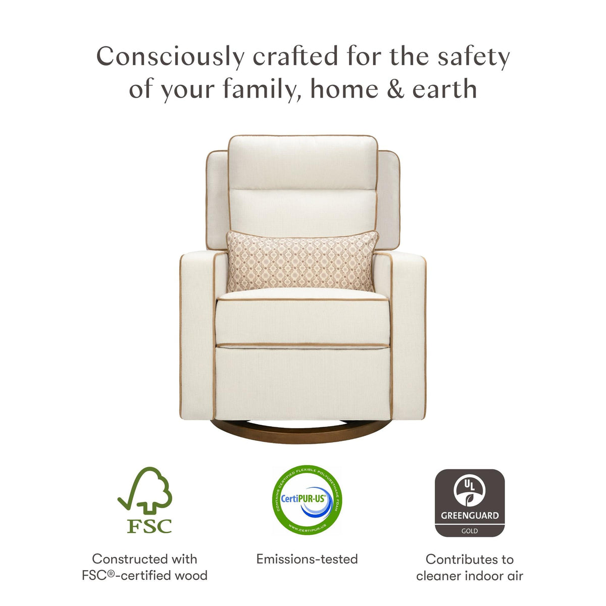 Nate Berkus x Babyletto Sigi Pro Power Recliner