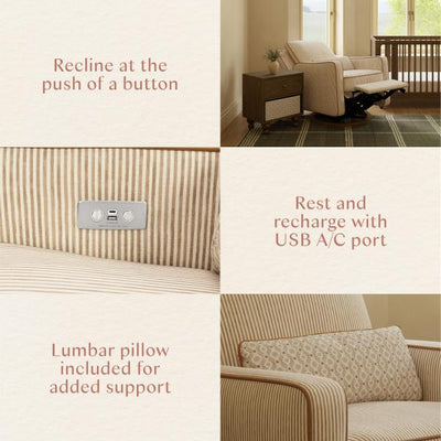 Nate Berkus x Babyletto Sigi Power Recliner