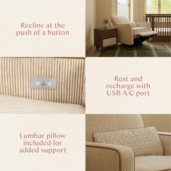 Nate Berkus x Babyletto Sigi Power Recliner