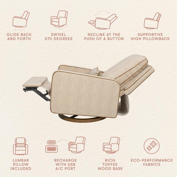 Nate Berkus x Babyletto Sigi Power Recliner