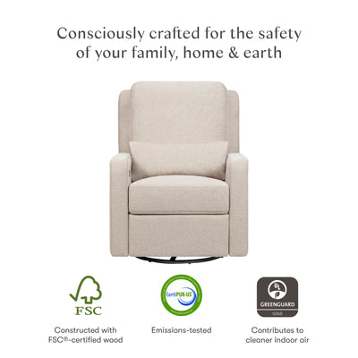 Babyletto Sigi Electronic Recliner and Glider with USB Port