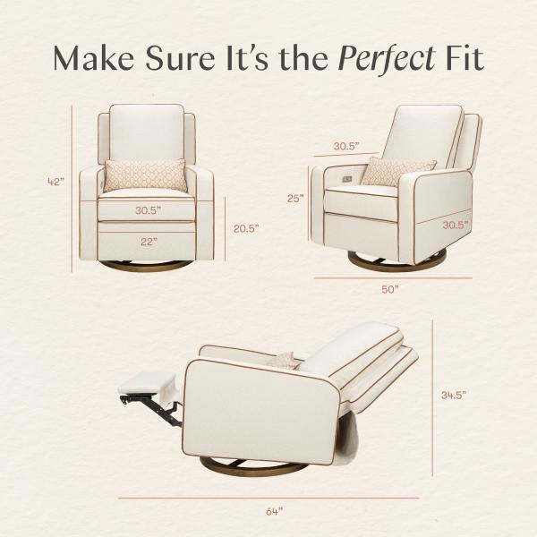 Nate Berkus x Babyletto Sigi Power Recliner