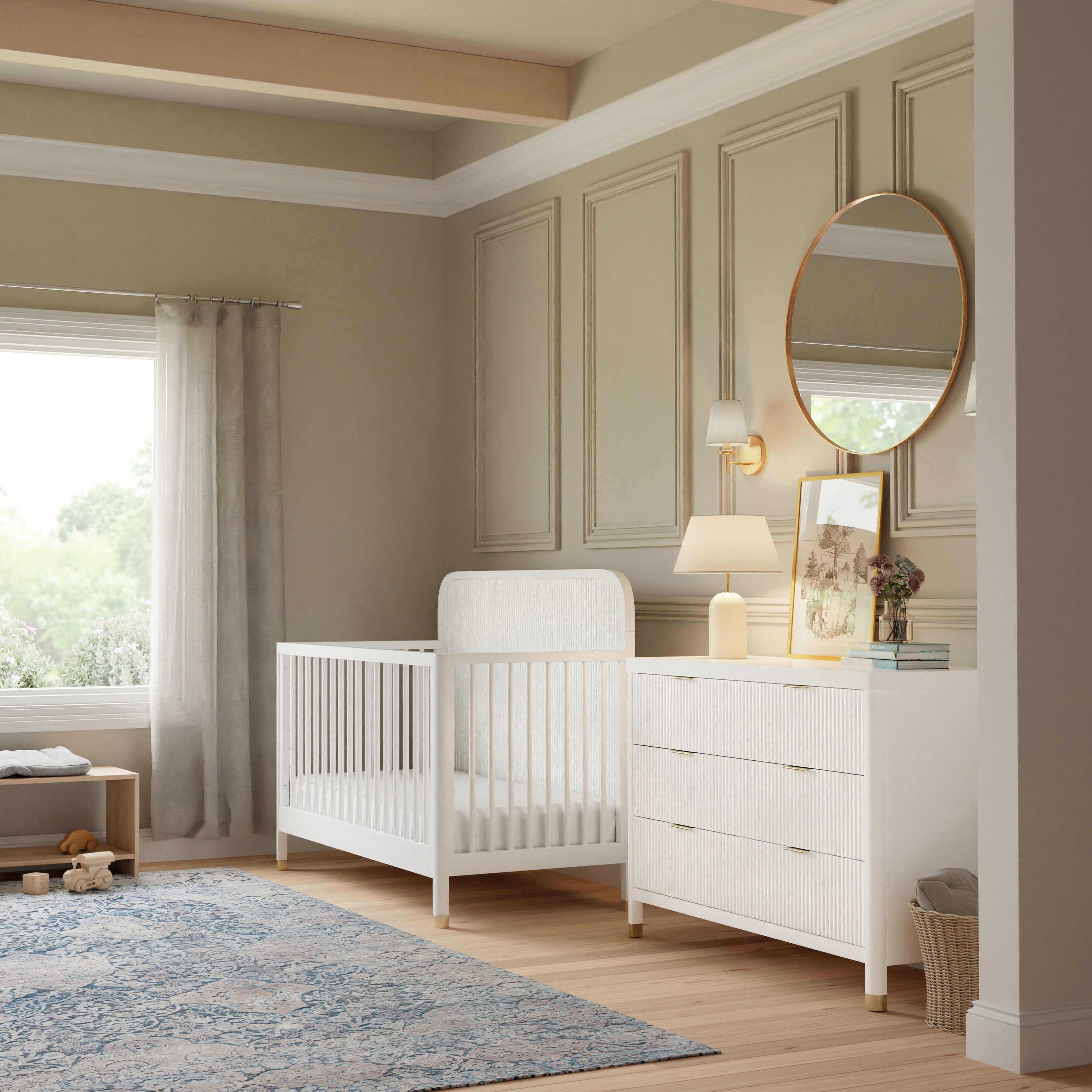 Brimsley Tambour 4-in-1 Convertible Crib