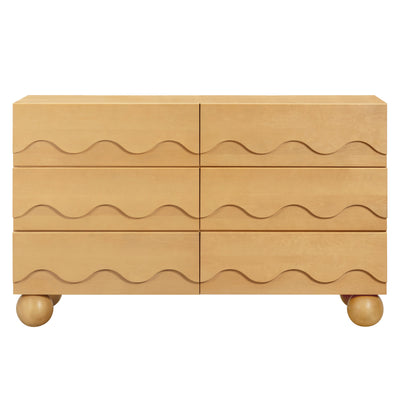 Babyletto Lido Wave 6-Drawer Wide Dresser (56")