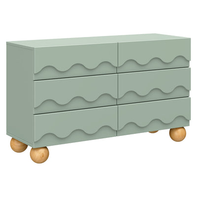 Babyletto Lido Wave 6-Drawer Wide Dresser (56")