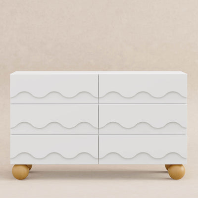 Babyletto Lido Wave 6-Drawer Wide Dresser (56")