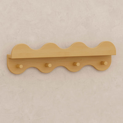 Babyletto Lido Wave Bookshelf with Hooks