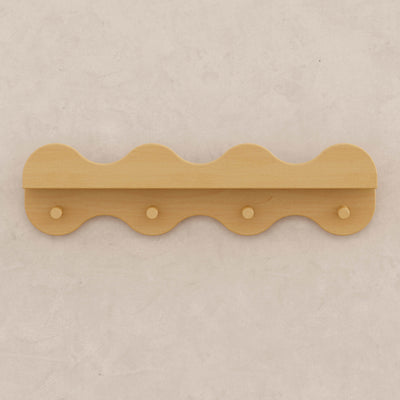 Babyletto Lido Wave Bookshelf with Hooks