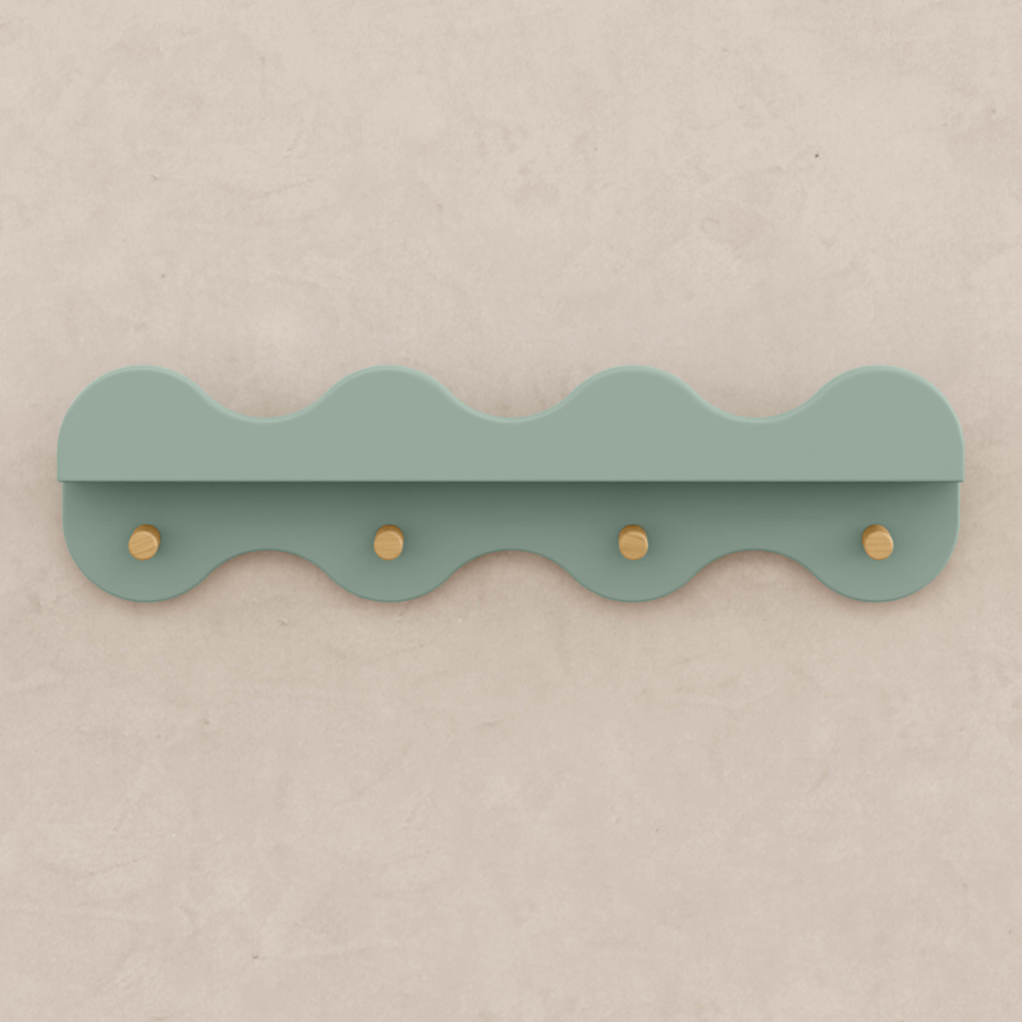 Babyletto Lido Wave Bookshelf with Hooks