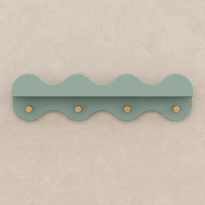 Babyletto Lido Wave Bookshelf with Hooks