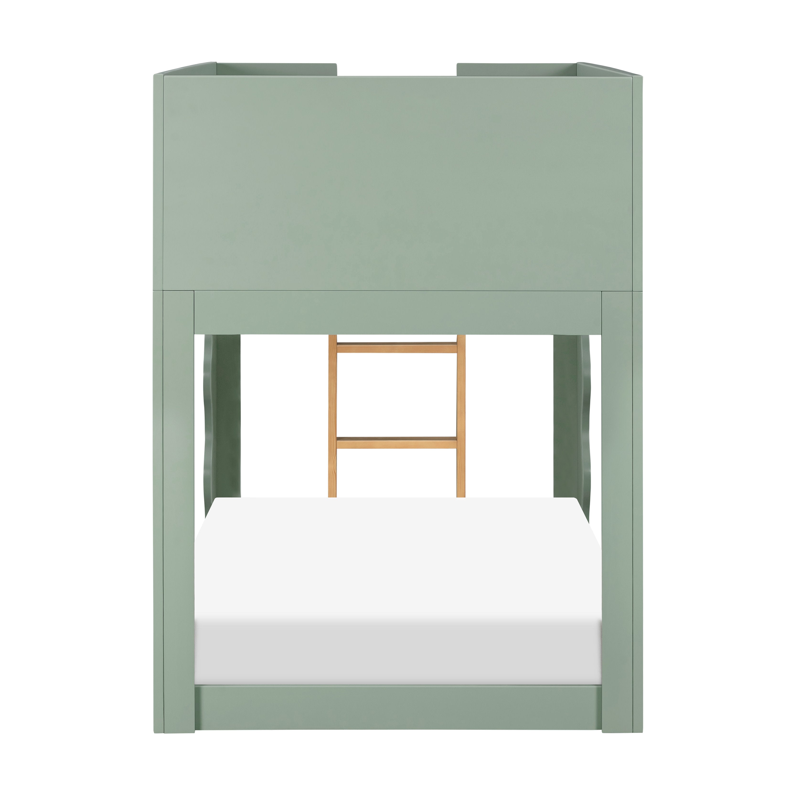 Babyletto Lido Wave Convertible Low-Profile Bunk Bed