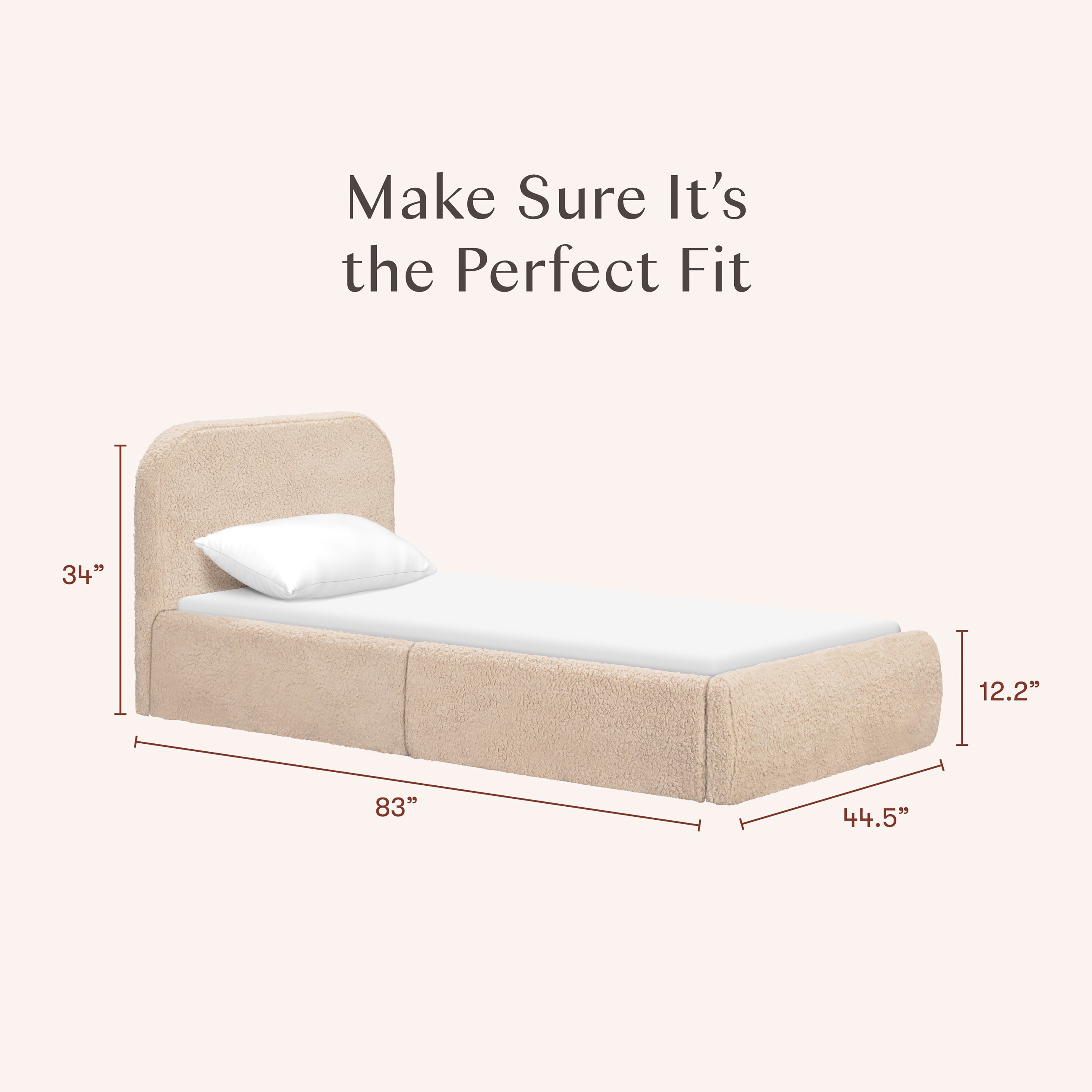 Babyletto Nara Twin Floor Bed