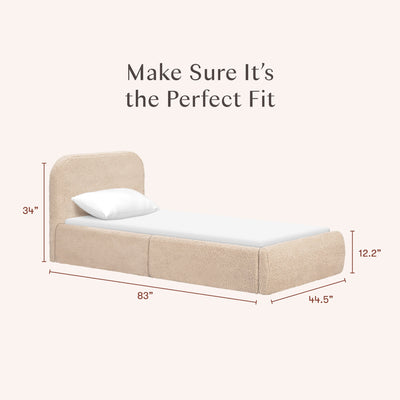 Babyletto Nara Twin Floor Bed