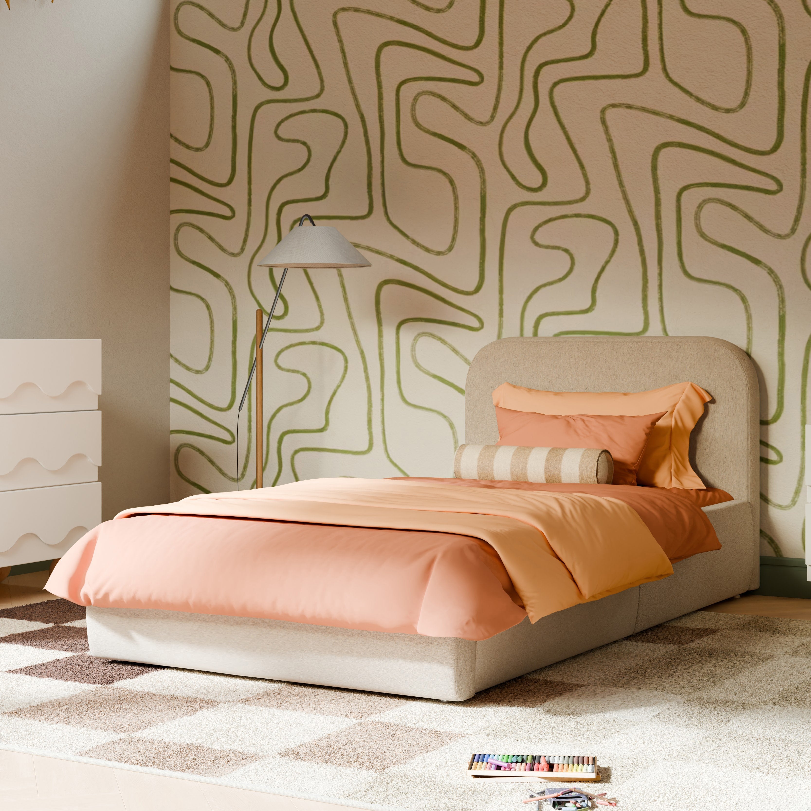 Babyletto Nara Twin Floor Bed
