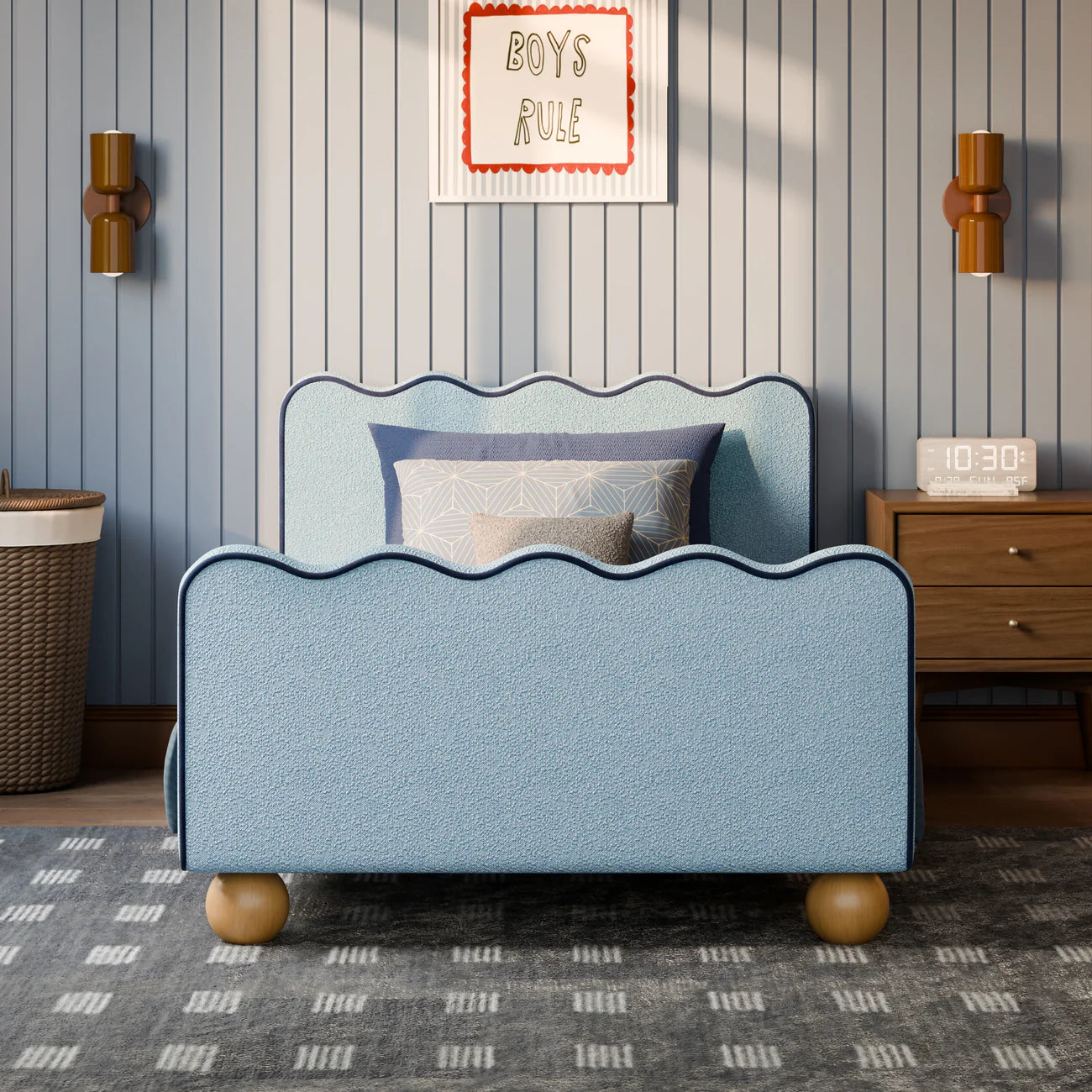 Babyletto Rizo Convertible Floor-to-Twin Bed