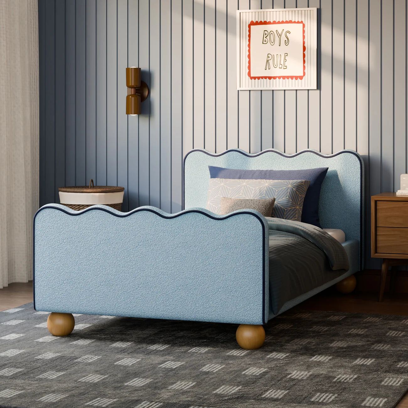 Babyletto Rizo Convertible Floor-to-Twin Bed
