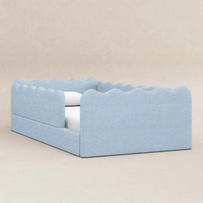 Babyletto Rizo Montessori-Inspired Twin Floor Bed with Guardrails