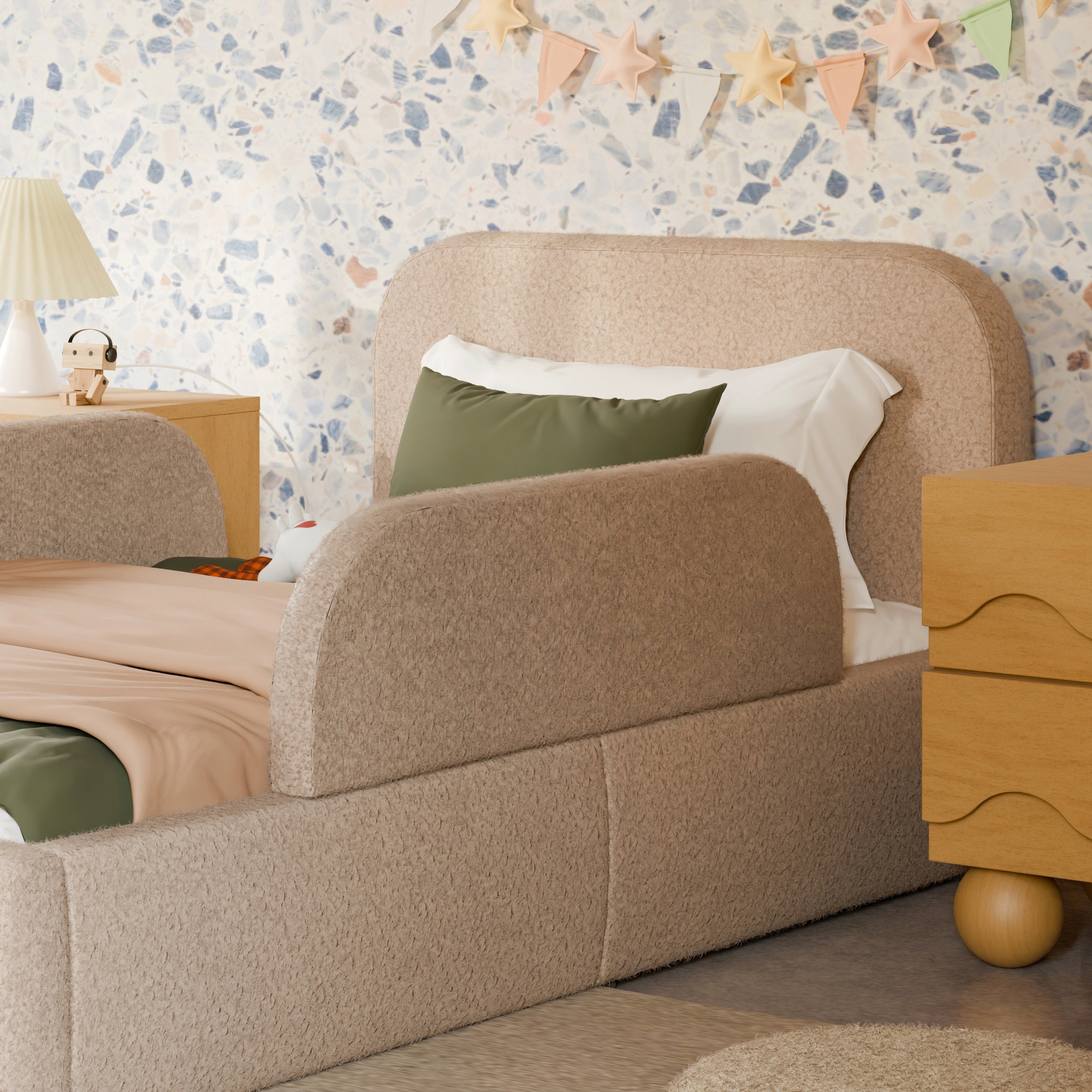 Babyletto Upholstered Twin/Full Bed Guardrail