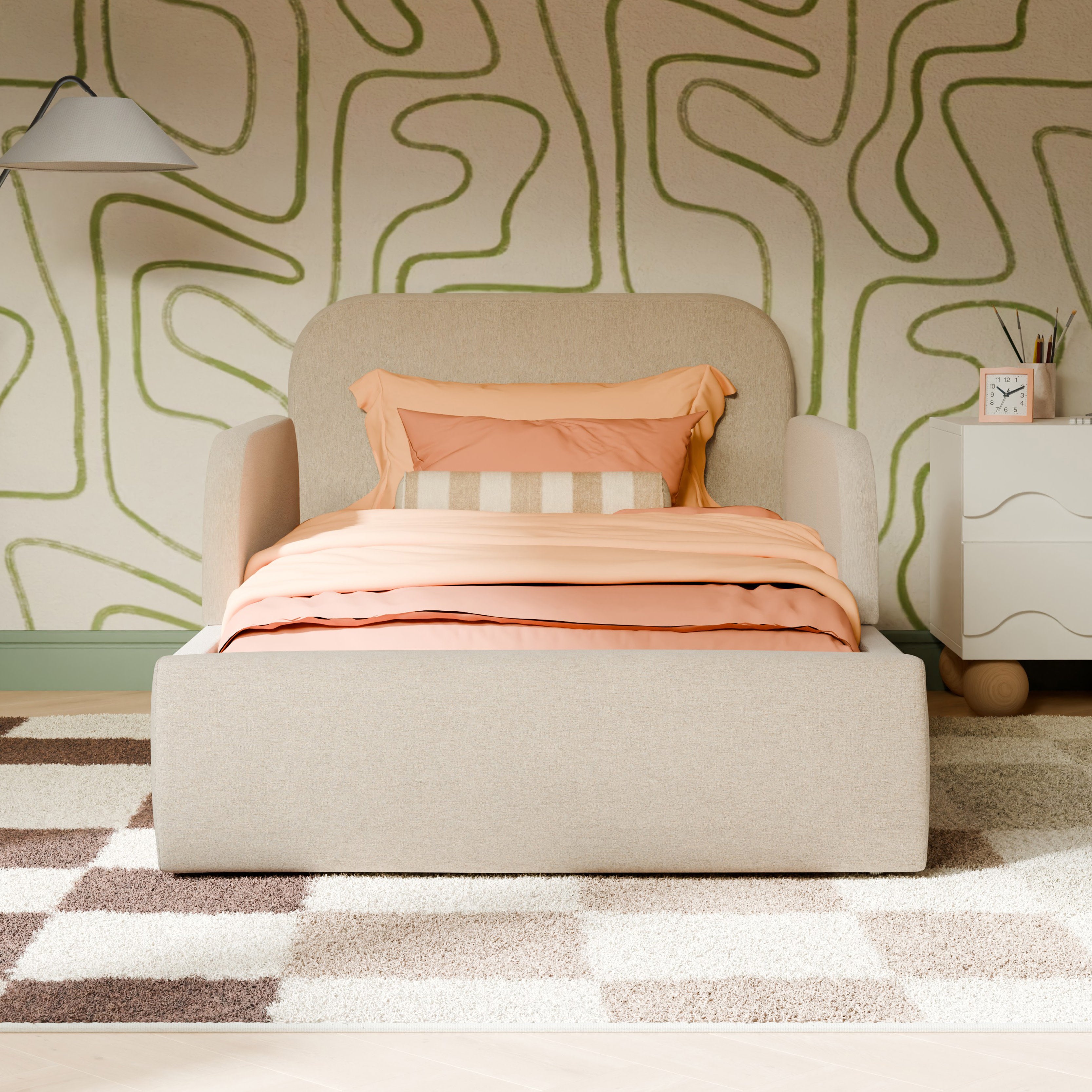 Babyletto Upholstered Twin/Full Bed Guardrail