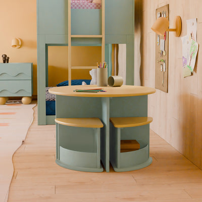Babyletto Nessa Nesting Play Table & Chair Set
