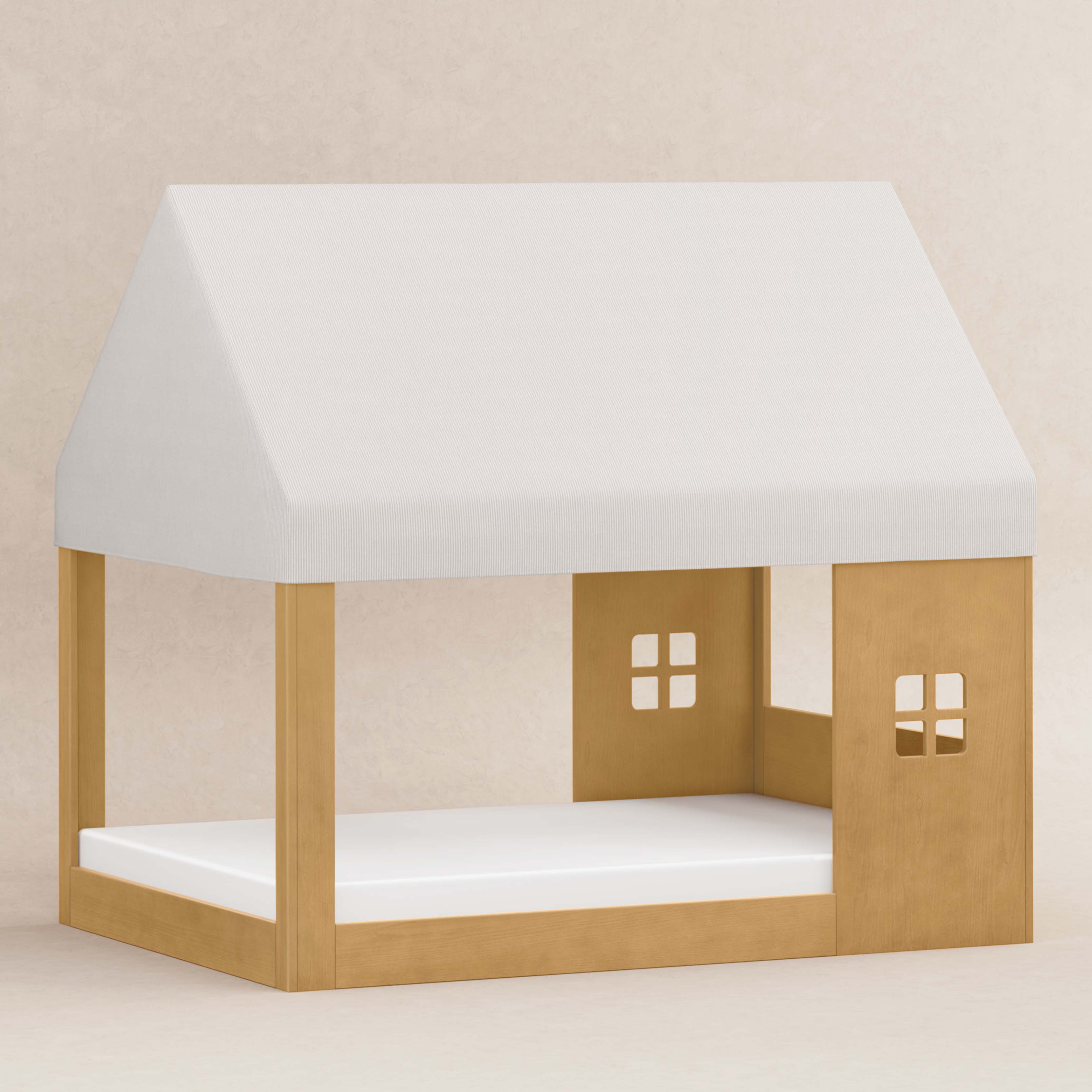 Babyletto Uchi Canopy for Montessori-Inspired House Full Bed