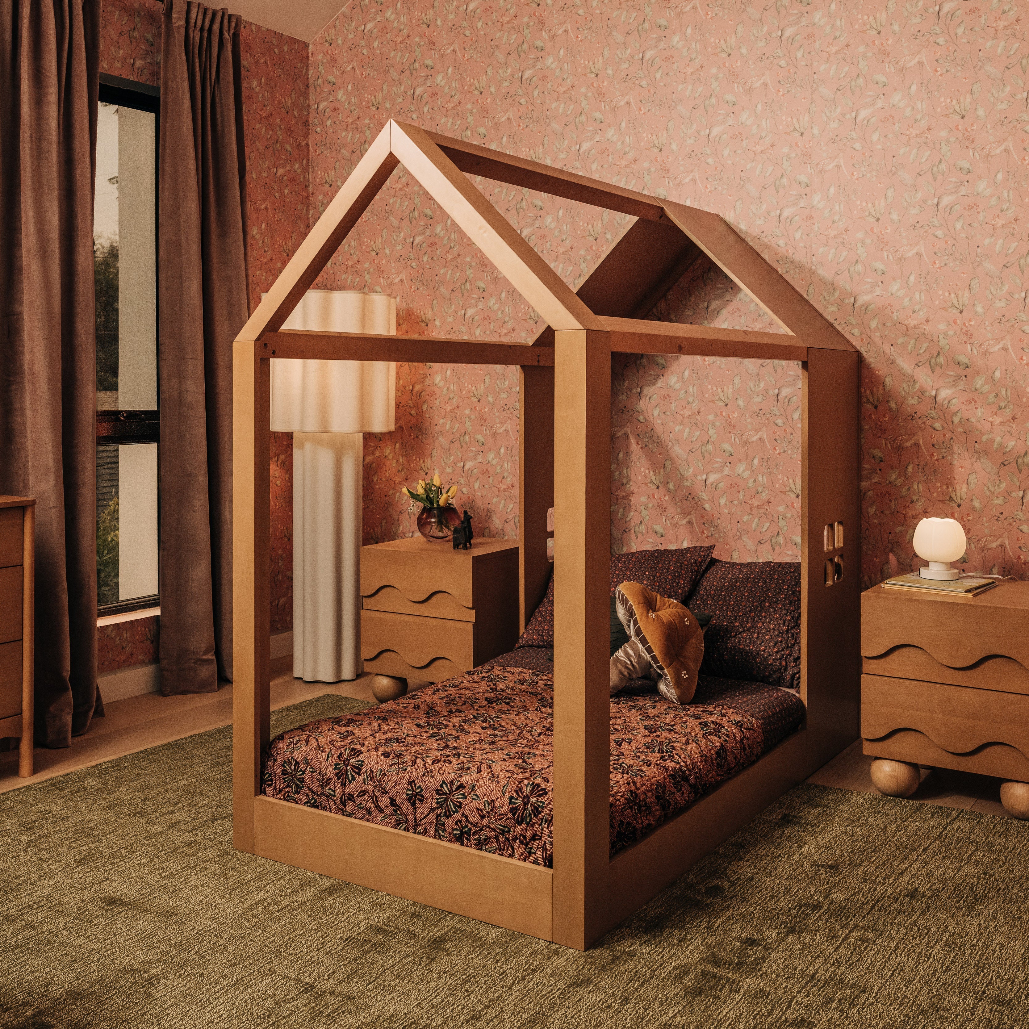 Babyletto Uchi Montessori-Inspired House Twin Bed