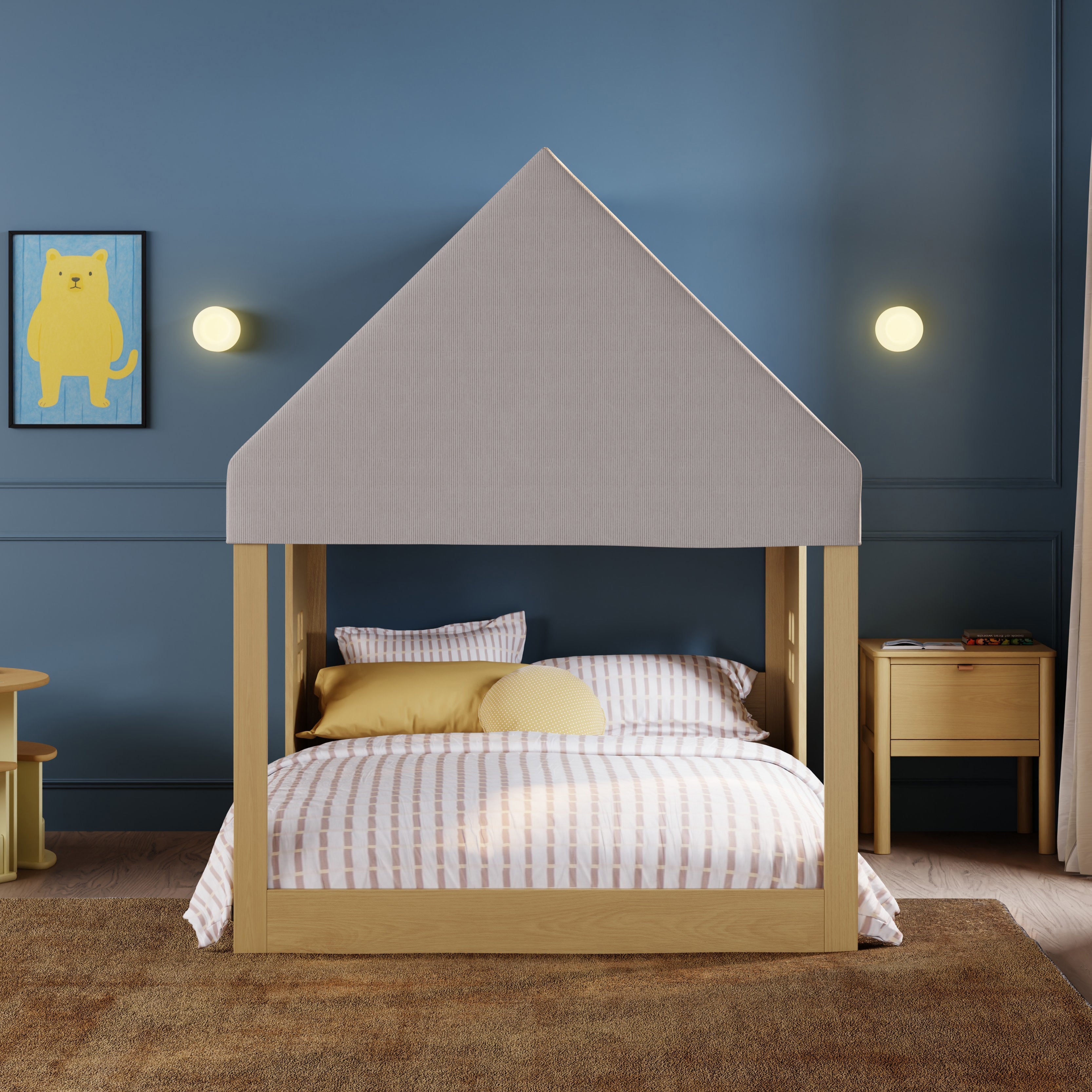 Babyletto Uchi Montessori-Inspired House Full Bed