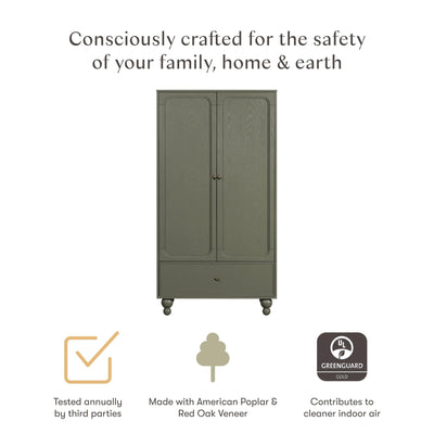 Nate Berkus x Babyletto Astre Armoire
