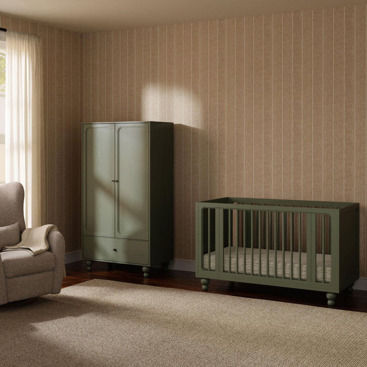 Nate Berkus x Babyletto Astre Armoire