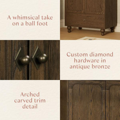 Nate Berkus x Babyletto Astre Armoire
