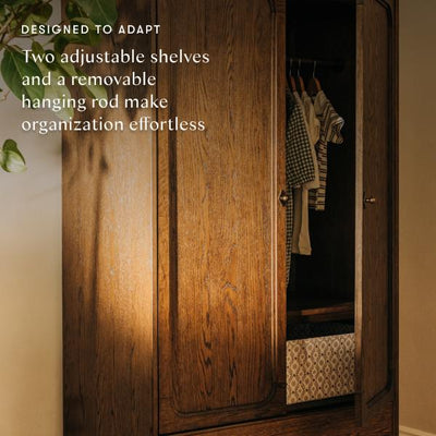Nate Berkus x Babyletto Astre Armoire