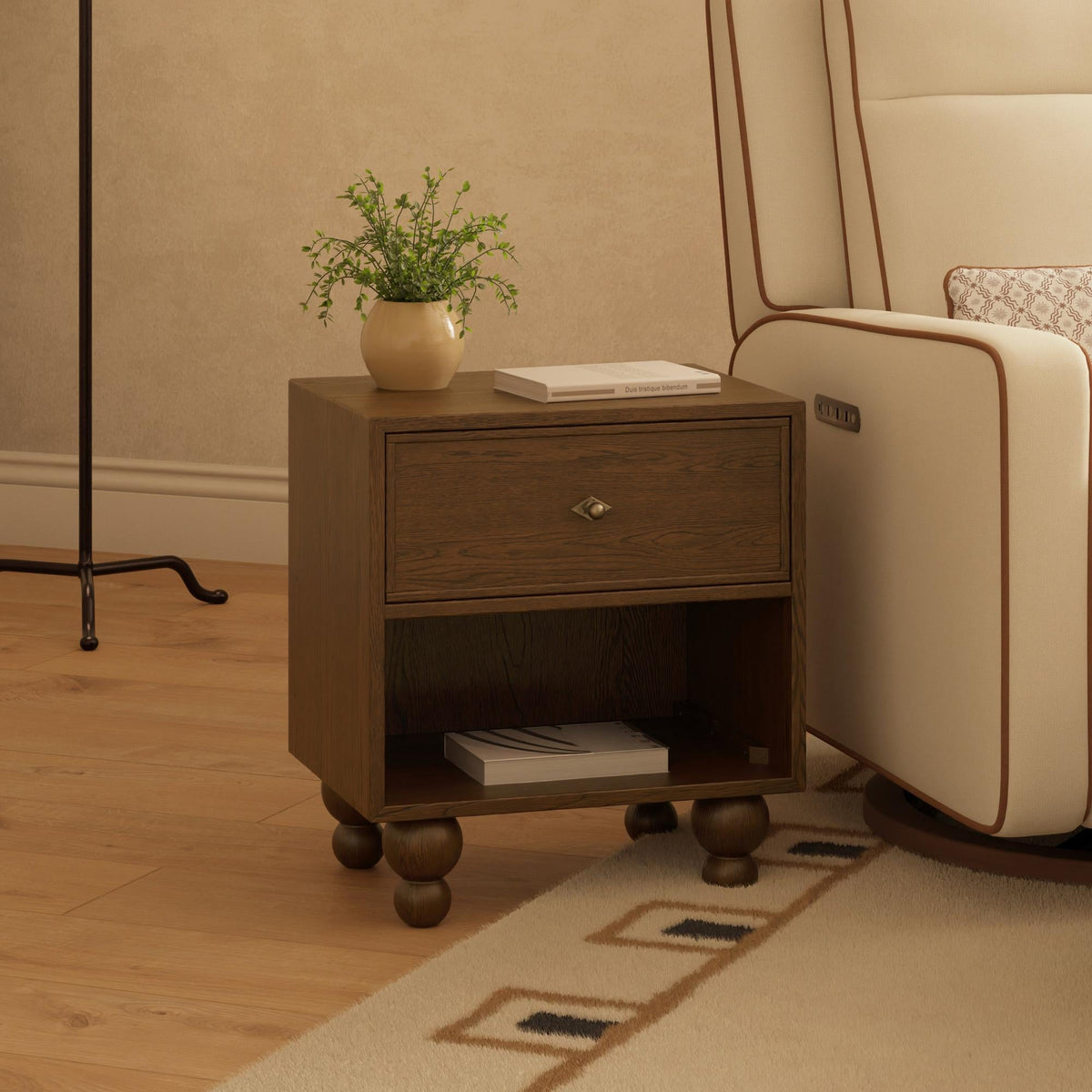 Nate Berkus x Babyletto Astre Nightstand