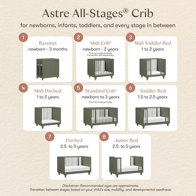 Nate Berkus x Babyletto Astre All-Stages Crib