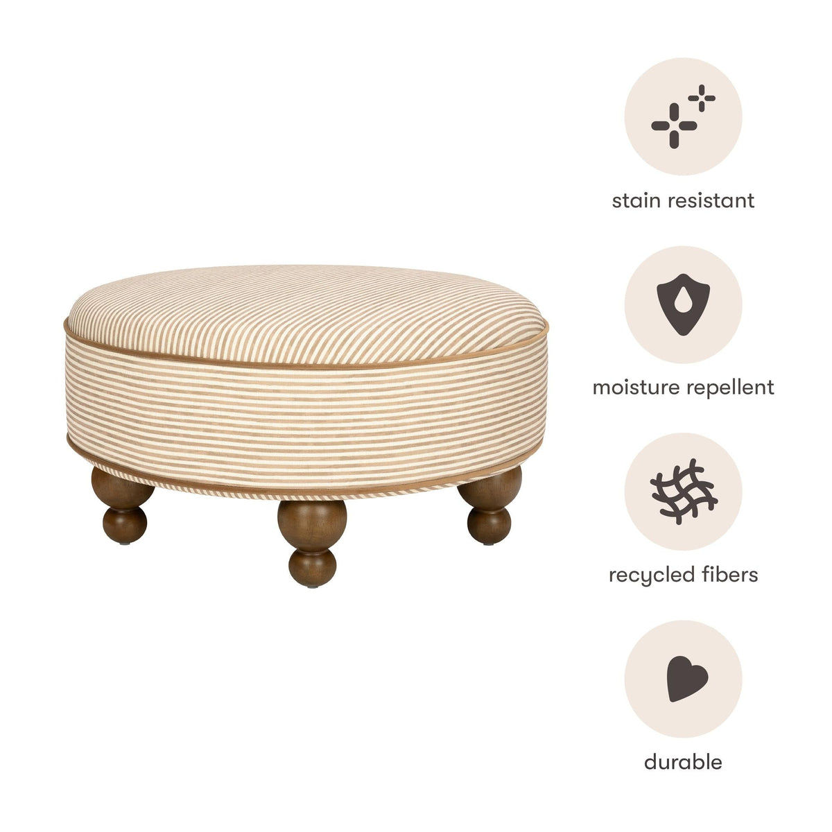 Nate Berkus x Babyletto Astre Ottoman