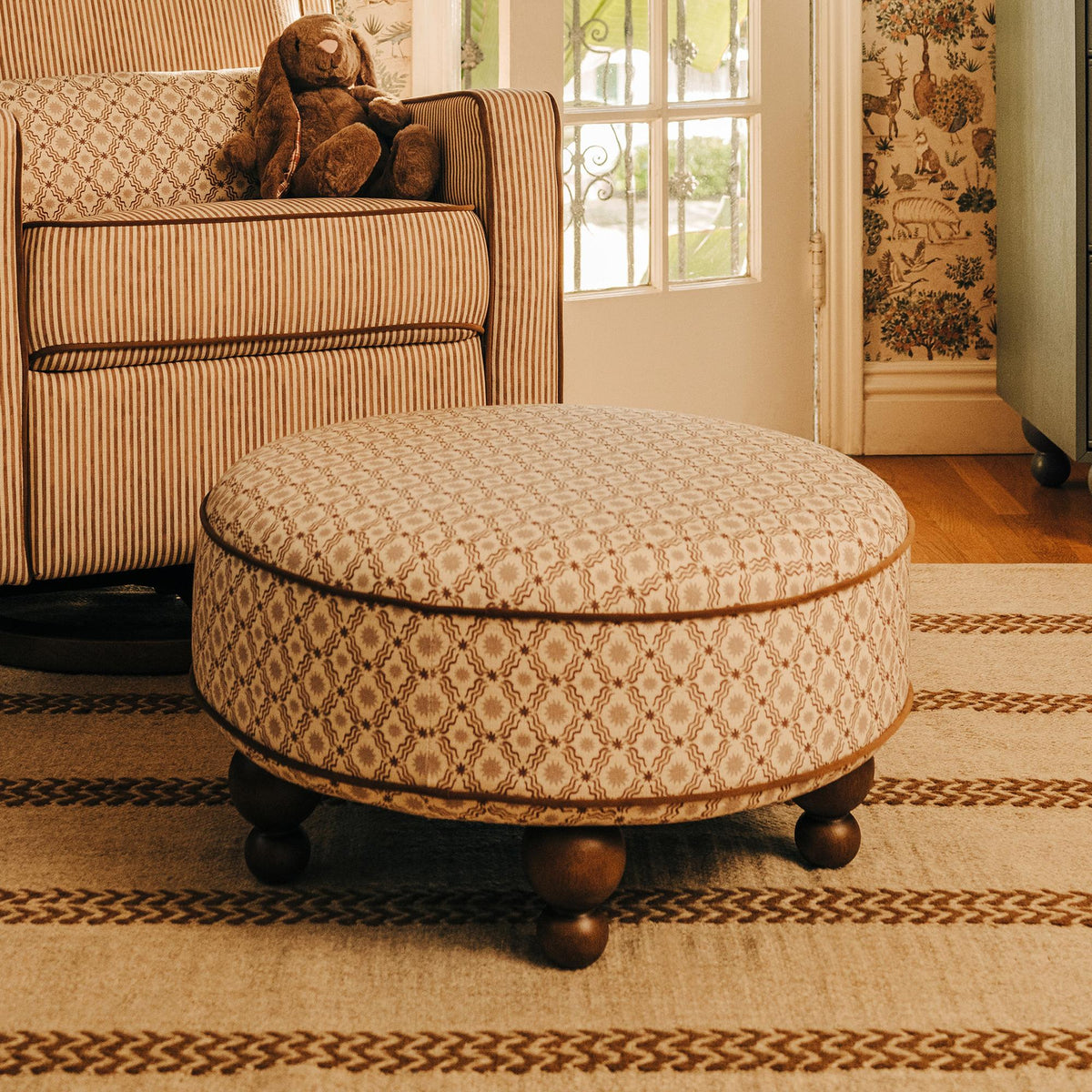 Nate Berkus x Babyletto Astre Ottoman