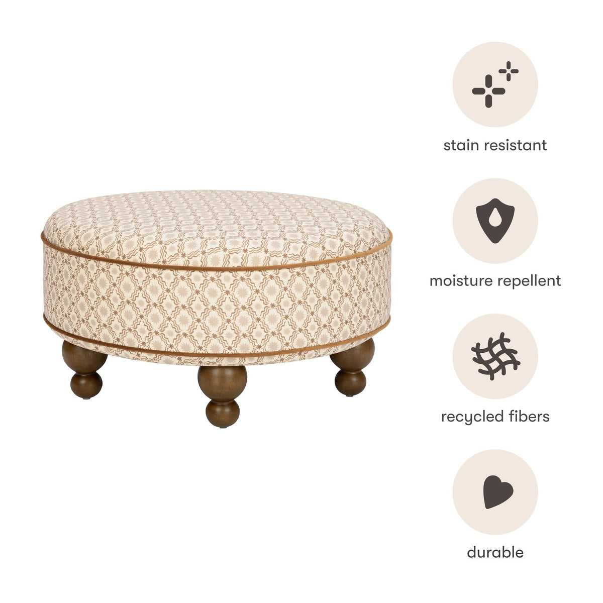 Nate Berkus x Babyletto Astre Ottoman