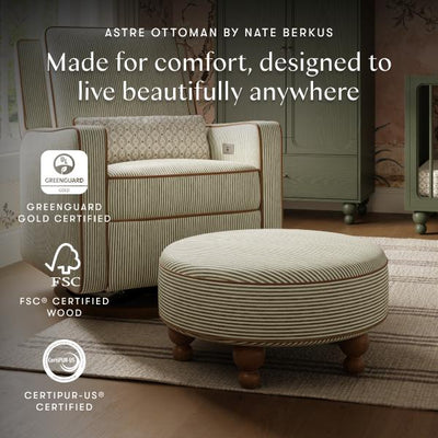 Nate Berkus x Babyletto Astre Ottoman