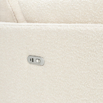 Babyletto Nori Extra Wide Electronic Recliner & Swivel Glider with USB port